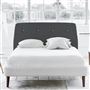 Cosmo Superking Headboard - White Buttons - Cassia Mist