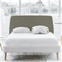 Cosmo Superking Headboard - White Buttons - Rothesay Linen