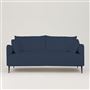 Positano 3 seater - Matt Black Legs - Aria Delft