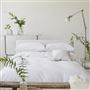 Mayfield Seersucker Chalk Cotton Bed Linen