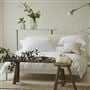 Mayfield Seersucker Chalk Cotton Bed Linen