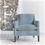 Milan Chair - Tarazona - Mist - Walnut Leg