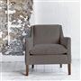 Milan Chair - Tortona - Graphite - Walnut Leg