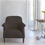 Paris Chair - Aria - Steel - Walnut Leg