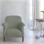 Paris Chair - Cassia - Zinc - Walnut Leg