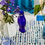 Cobalt Blue Glass Fish Carafe