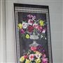 ornamental garden panel print - slate