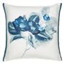 Camellia Indigo Cushion - Reverse