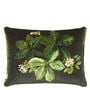Pasqueflower Olive Cushion - Reverse