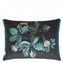 Pasqueflower Indigo Cushion - Reverse