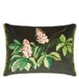Pasqueflower Olive Cushion