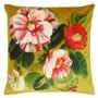Camellia Velours Mimosa Cushion