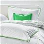 Astor Emerald Green Cotton Bed Linen Set