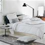 Astor Silver and Slate Cotton Bed Linen Set