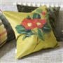 Camellia Velours Mimosa Cushion