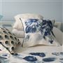 Camellia Indigo Cushion