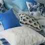 Teasel Indigo Cushion