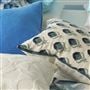 Teasel Indigo Cushion