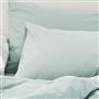 Loweswater Porcelain Green Organic Cotton Bed Linen Set