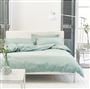 Loweswater Porcelain Green Organic Cotton Bed Linen Set
