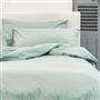 Loweswater Porcelain Green Organic Cotton Bed Linen Set
