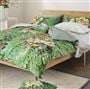 Margaretta Emerald Green Cotton Bed Linen Set