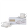 Moselle Set of 2 Cup and Saucer - Reverse