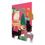 Cosy Cats at Christmas Pack of 5 Cards  - Reverse