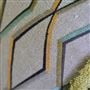 Trevenna Ochre Embroidered Cushion