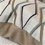 Trevenna Olive Embroidered Cushion