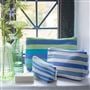 Conduit Stripe Cobalt Small Washbag 