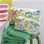 Osier Damassé Fuchsia Large Washbag
