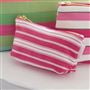 Conduit Stripe Fuchsia Small Washbag 