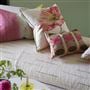 Coquelicot Coral Cushion