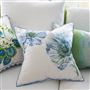Coquelicot Delft Cushion