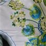 Primevère Cobalt Embroidered Cushion