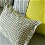 Toile Vichy Emerald Cushion