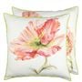 Coquelicot Coral Cushion