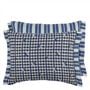 Toile Vichy Indigo Cushion
