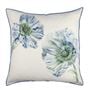 Coquelicot Delft Cushion - Reverse