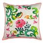 Osier Damasse Fuchsia Cushion