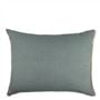 Carres Ombres Moss Cushion - Reverse