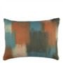 Carres ombres Terracotta Cushion