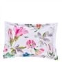 Japanese Magnolia Fuchsia Oxford Pillowcase Pair - Reverse