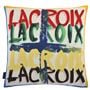 Lacroix Crossing Multicolore Cushion - Reverse
