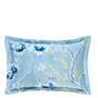 Manohari Delft Blue Oxford Pillowcase Pair