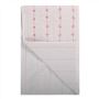 Embroidered Quilt Fuchsia 