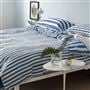 Burlington Stripe Cobalt Bed Linen 