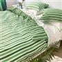 Burlington Stripe Emerald Bed Linen