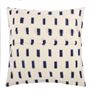 Ikat Cushion Indigo  - Reverse